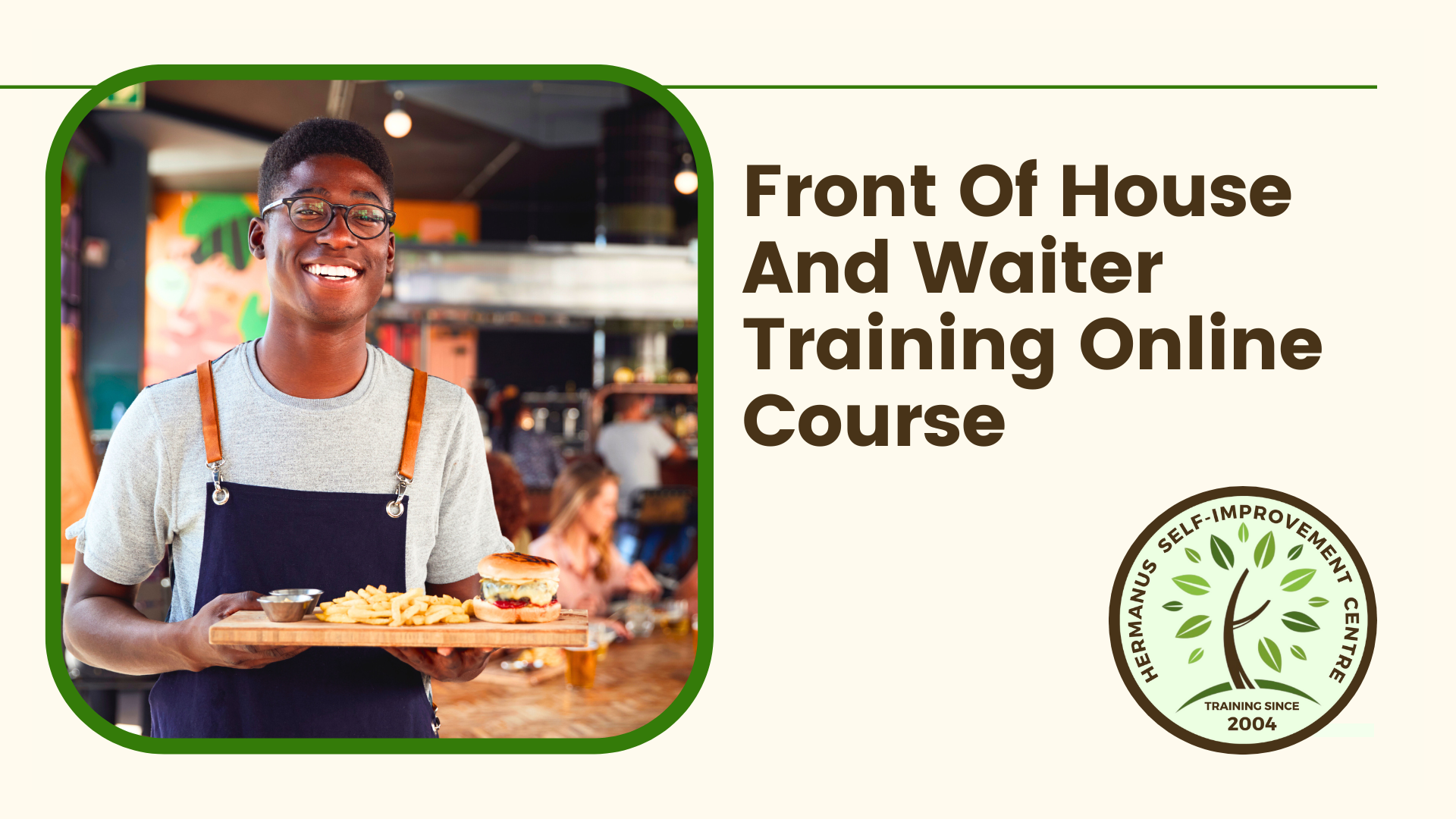 RHBC Front Of House & Waiter Training